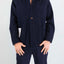 Giubbotto Tela Cruda Blu da Uomo tnjg0004 de0062a kimono