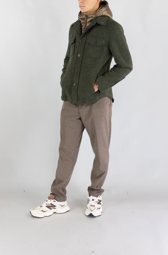 Giacca Bob Militare da Uomo percy499c