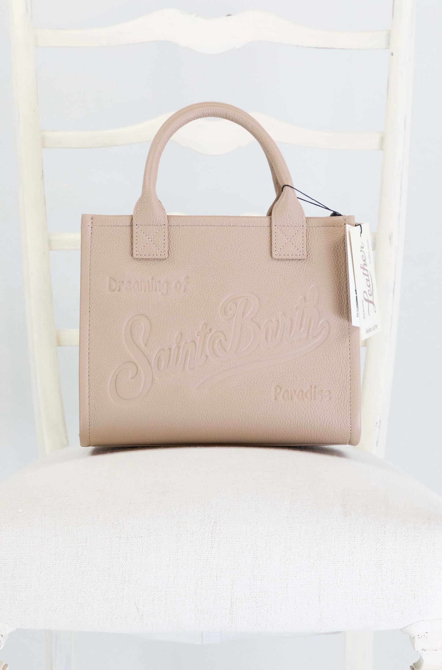 Borsa Mc2 Saint Barth Grain Leather da Donna vanity bag midi