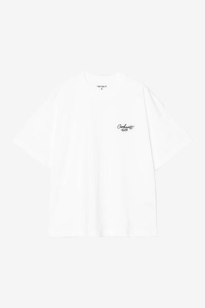 T-Shirt Carhartt Wip White Black da Uomo i033828