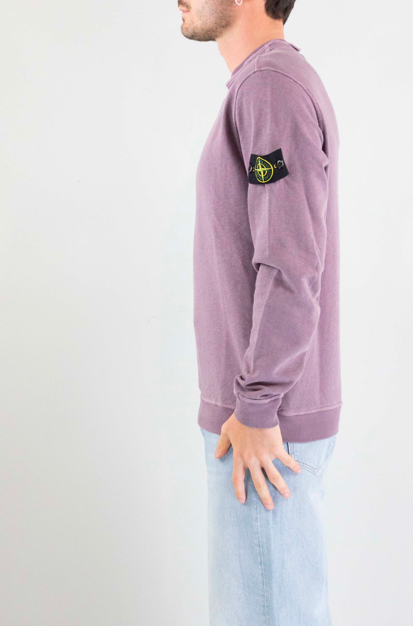 Felpa Stone Island V018f da Uomo l1s156100034s0060