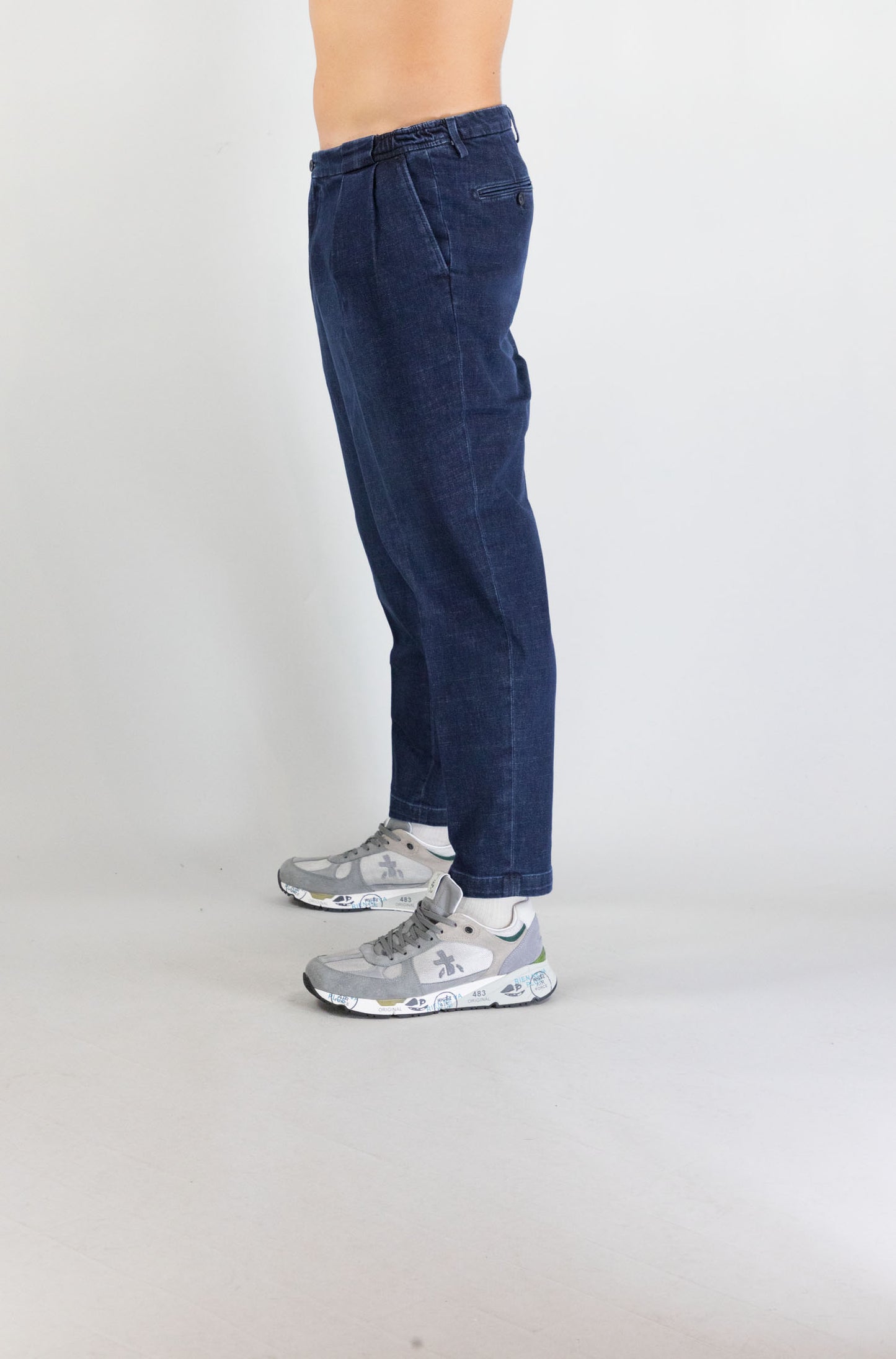 Pantalone Briglia Navy da Uomo portobellod 400195 61