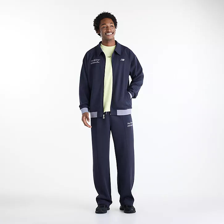 Felpa New Balance Dark Night da Uomo mj62o1gldnt