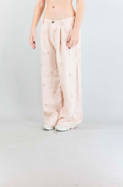 Pantalone Maison Hotel Antique Blush da Donna degas otto