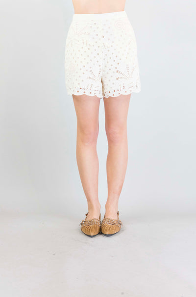 Short Louizon Ecru da Donna niba