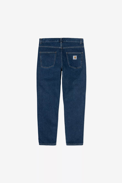 Jeans Carhartt Wip Blue Stone Washed da Uomo i029208 newel pant