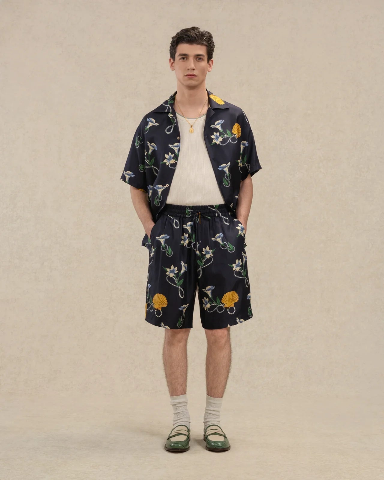 Camicia Drole De Monsieur Navy da Uomo sh230se023