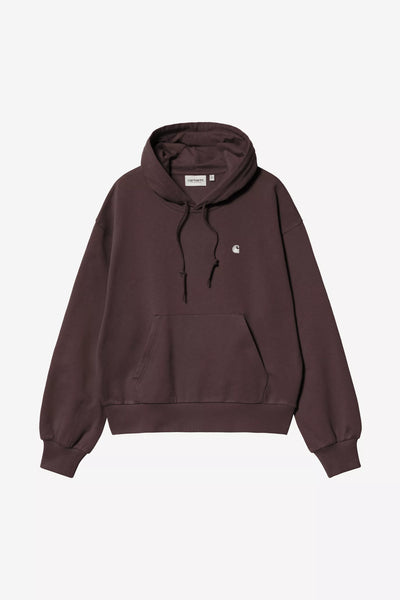 Felpa Carhartt Wip Palisander Silver da Donna i032644 hooded casey