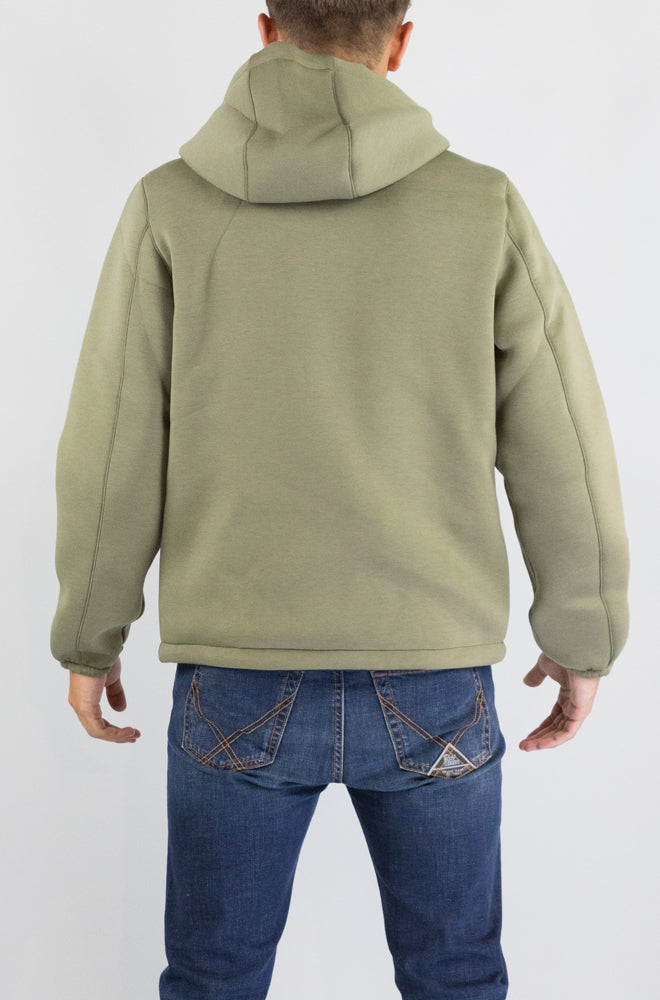 Felpa Kway D07 Green Blue da Uomo k8142yw jack spacer nylon double