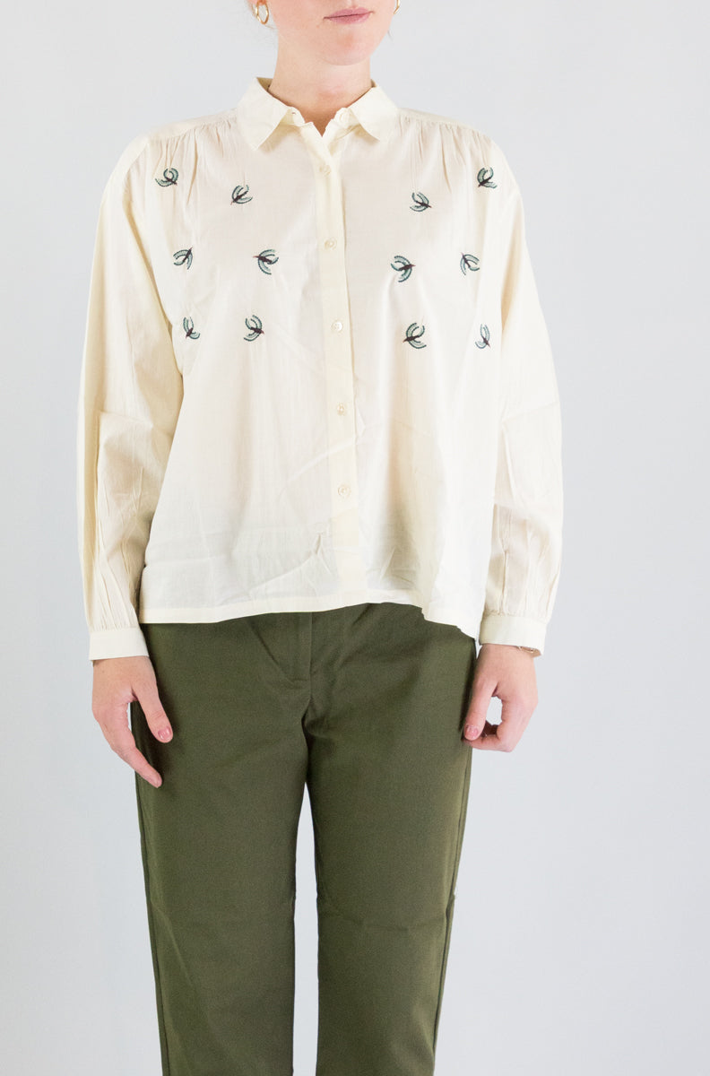 Camicia Nice Things Ecru da Donna wwx030