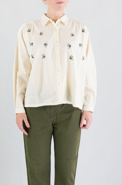 Camicia Nice Things Ecru da Donna wwx030