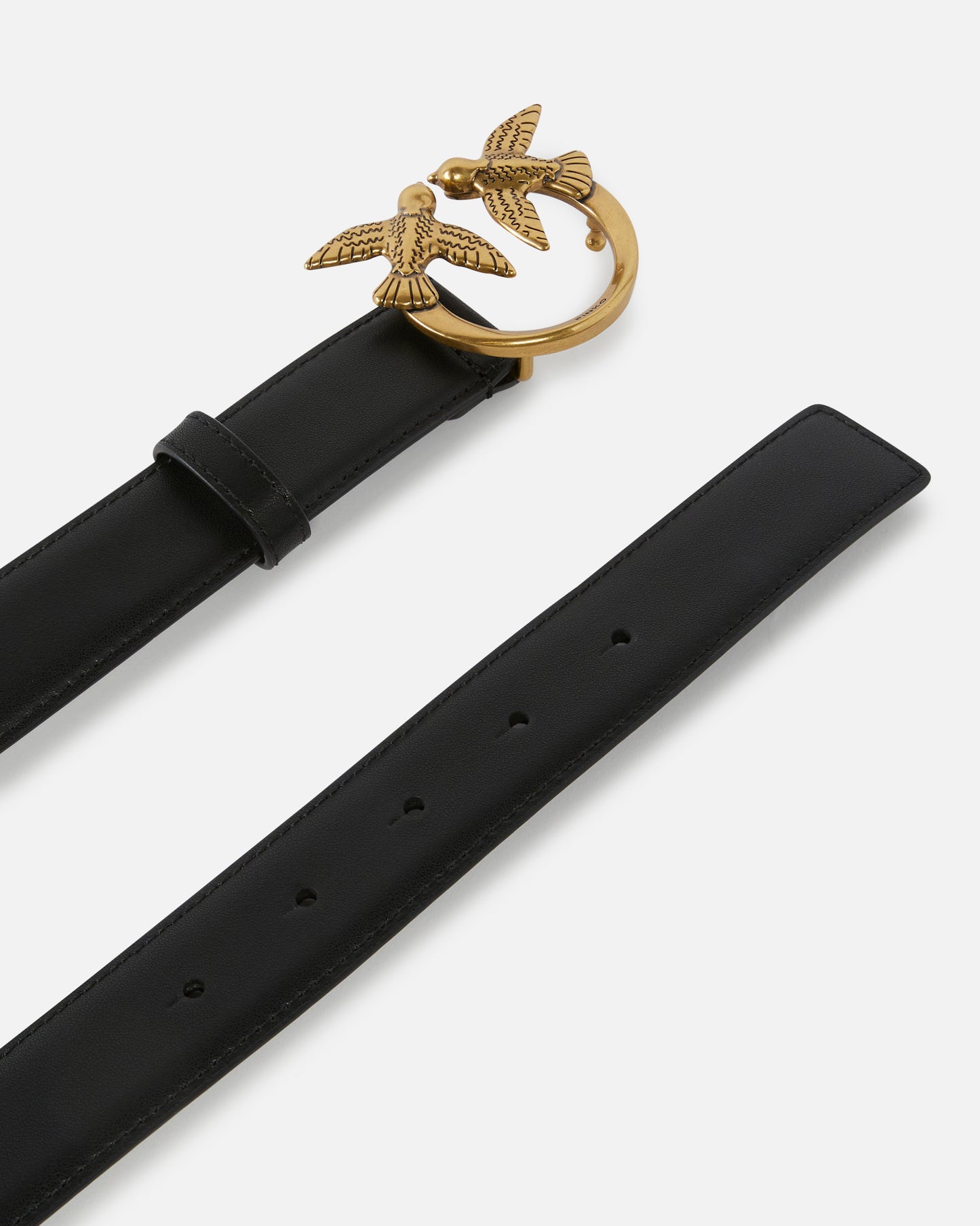 Cintura Pinko Nero da Donna love berry h3 belt 100125 a0f1/z99q