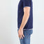 T-Shirt Bob Blu da Uomo lin vr0398