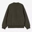 Felpa Carhartt Wip Olive Stone Washed da Uomo i035547