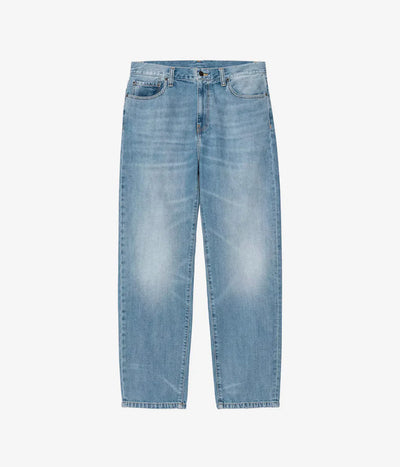 Pantalone Carhartt Wip Blue Burst Washed da Uomo i036728 aaron