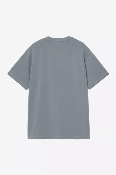 T-Shirt Carhartt Wip Cozy blue da Uomo i036193 wip iii