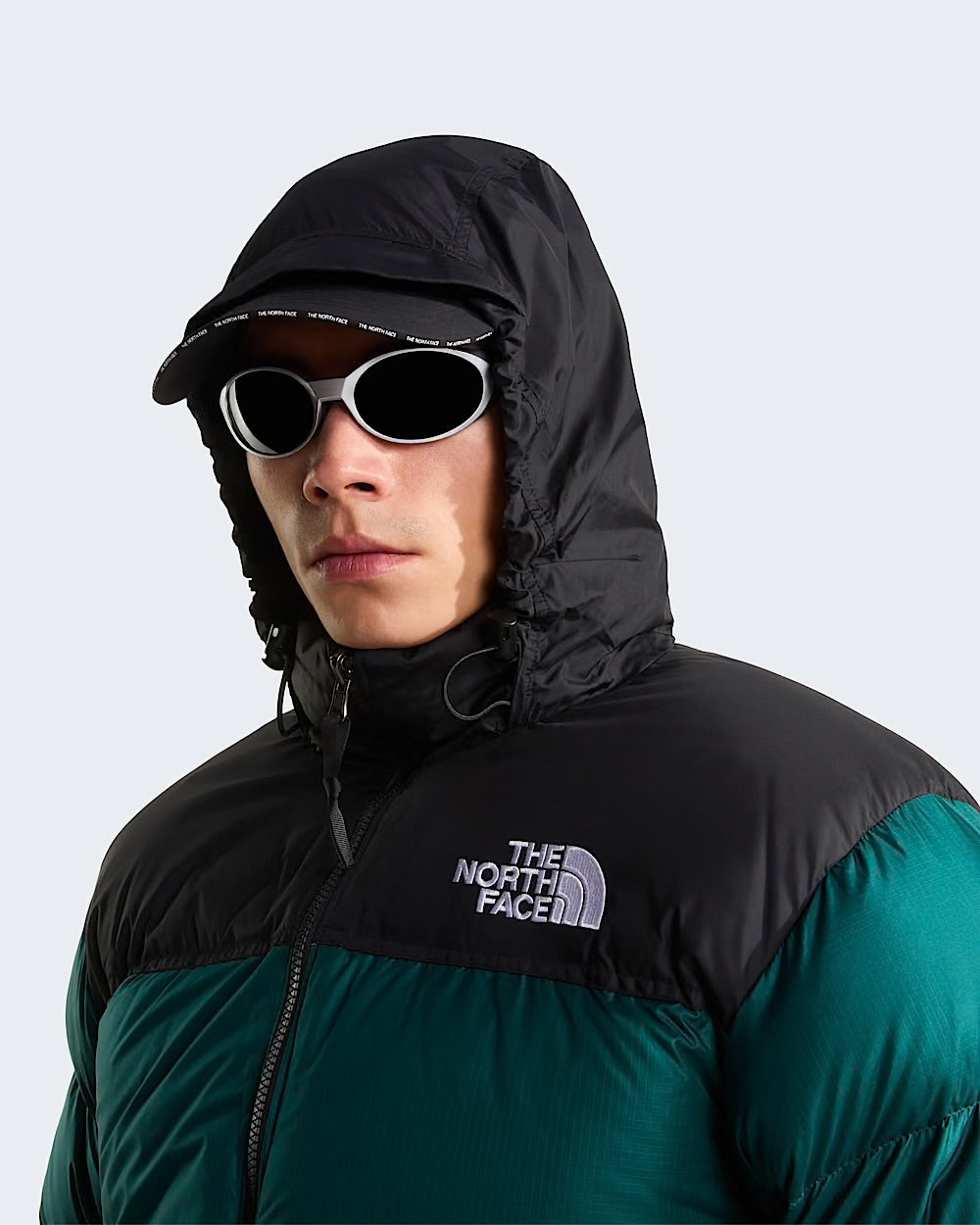 Giubbotto The North Face Pacific Teal Tnf Black da Uomo nf0a3c8ds7