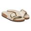 Scarpa Birkenstock Shine Oyster da Donna 1031823 arizona big buckle hex