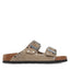 Scarpa Birkenstock Calz M Taupe da Donna 1029390 arizona rivet suede