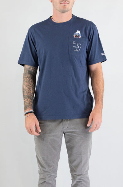 T-Shirt Mc2 Saint Barth Want A Watch da Uomo connor 02950i