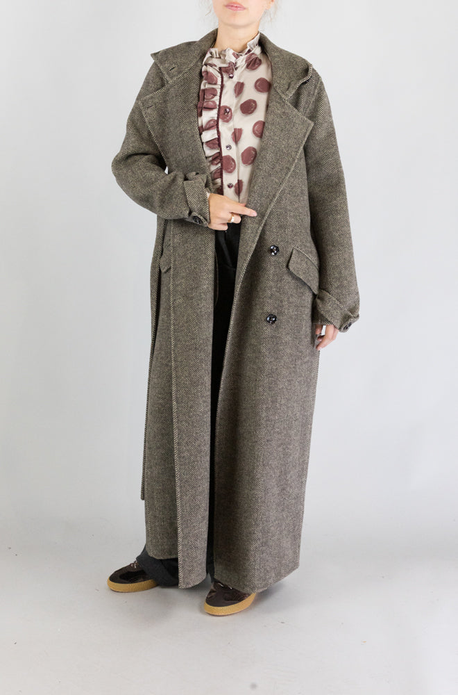 Cappotto Alessia Santi Spigato da Donna 621sd35029