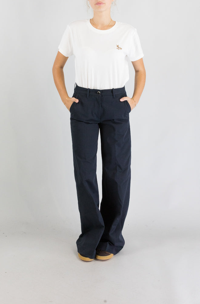 Pantalone Nine In The Morning Navy da Donna nadia chino palazzo