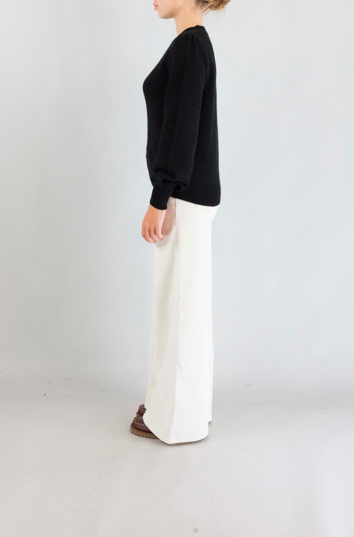 Maglia Mc2 Saint Barth Black da Donna marianne wave soft