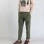 Pantalone Nine In The Morning Oliva da Uomo giove piatto slim