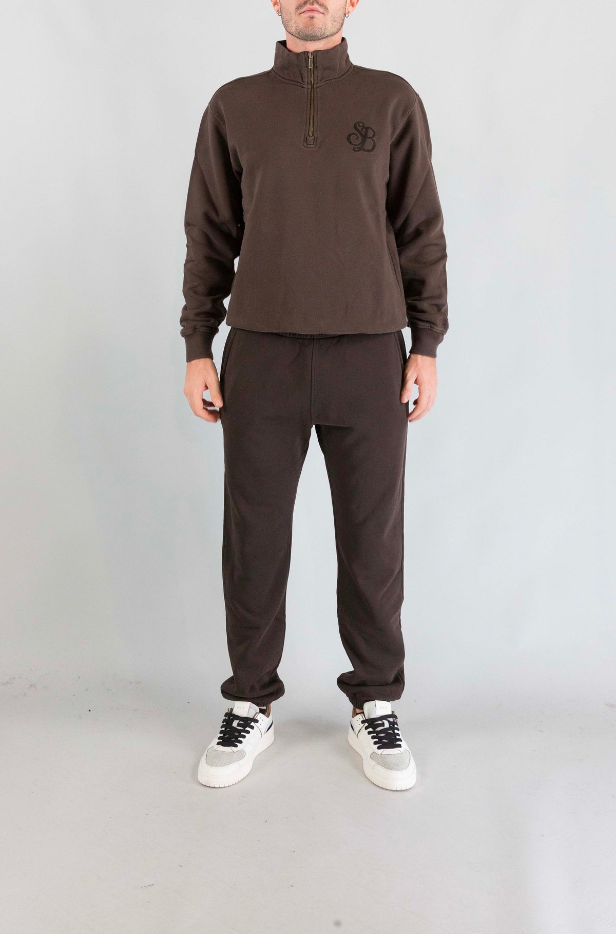 Pantalone Mc2 Saint Barth 00022m 18h Dark Brown da Uomo bolt wn raw