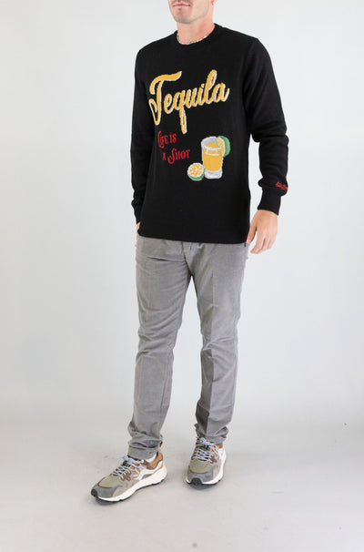Maglia Mc2 Saint Barth Tequila Shot da Uomo heron 00321i
