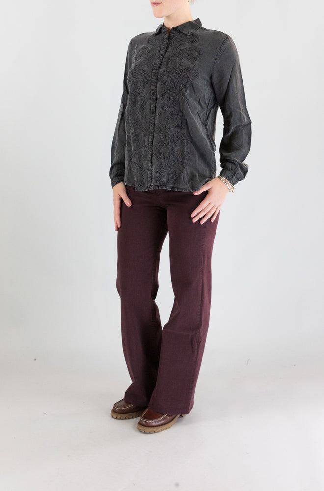 Tshirt Maison Hotel Grey da Donna petra