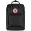 Zaino Fjallraven Black da Donna kanken laptop 17