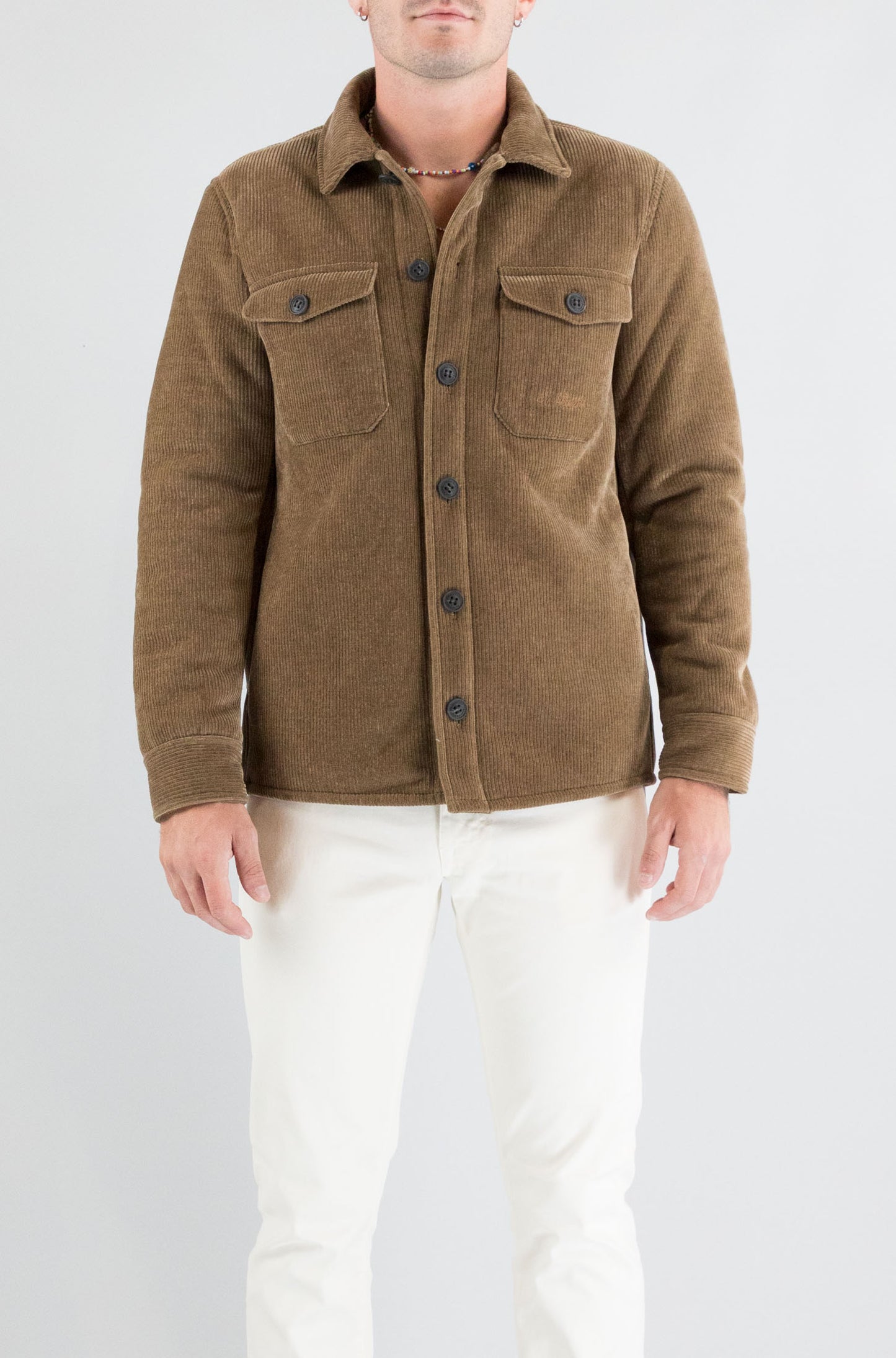 Giubbotto Mc2 Saint Barth Camel da Uomo landeck corduroy