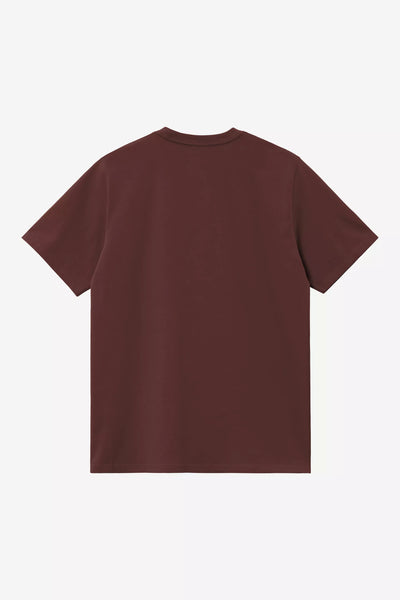 T-Shirt Carhartt Wip Amarone da Uomo i030434 pocket