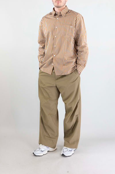 Camicia Apc Marrone da Uomo cohlh h12553 malo logo