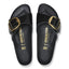Scarpa Birkenstock Black da Donna 1022650 madrid big buckle shine calzata s