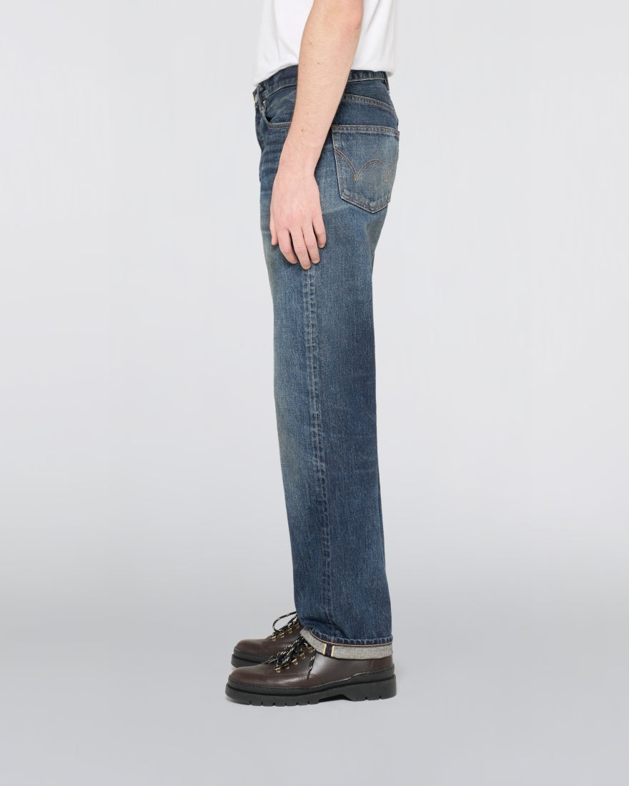 Jeans Edwin Dark Used da Uomo i034264 regualr tapered japan
