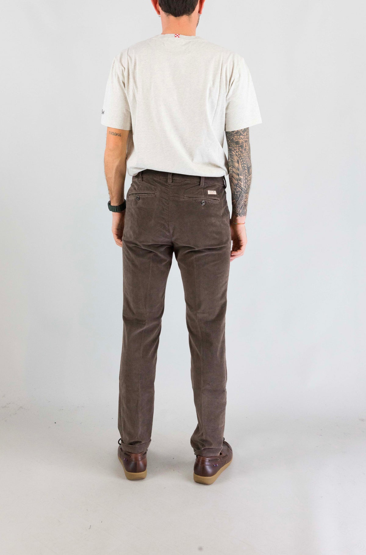 Pantalone 40weft Fango da Uomo lenny 2942