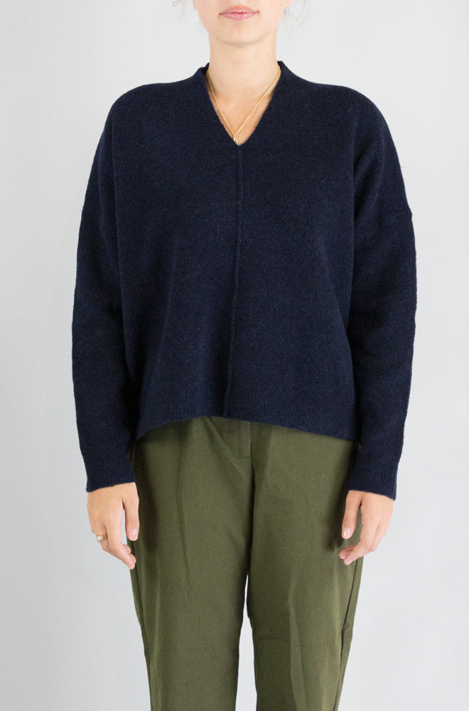 Maglia Nice Things Navy da Donna wkx012