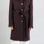 Cappotto Pinko Bordeaux da Donna citiso