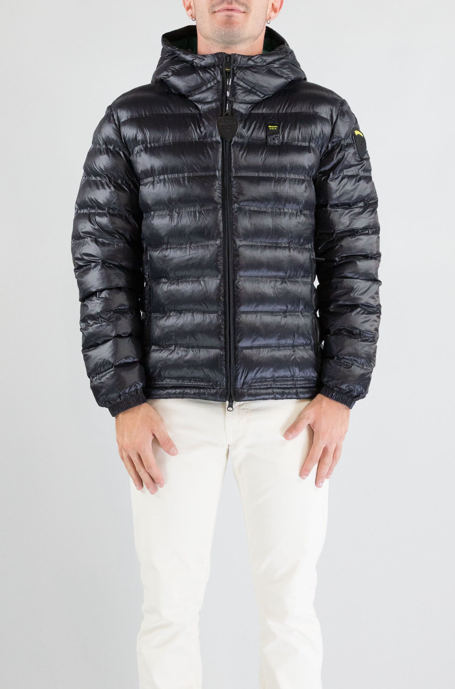 Giubbotto Blauer Grigio Antracite da Uomo 25wbluc02132 007284 charles
