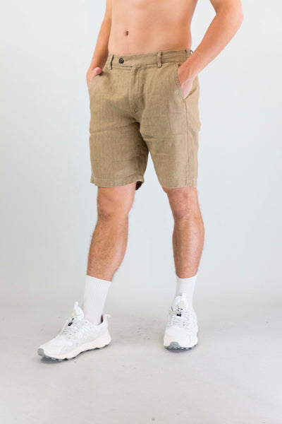 Pantalone Mc2 Saint Barth Linen Herrinbone da Uomo sebastian