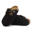 Scarpa Birkenstock Nero da Uomo 1030491 boston rivet