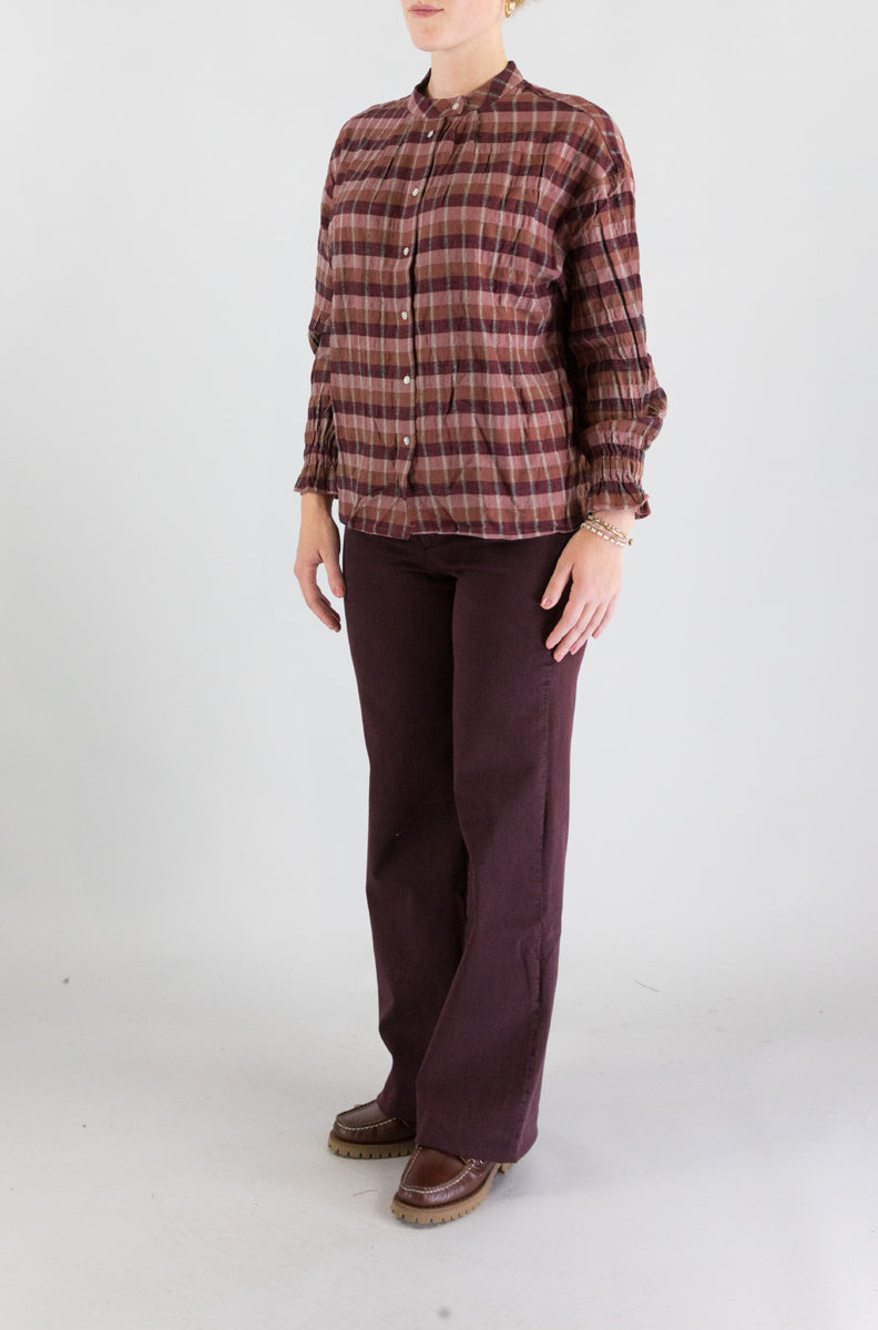 Camicia Jc Sophie Marrone da Donna p5016 parnika