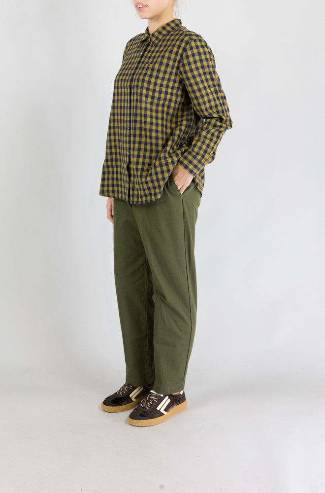 Camicia Nice Things Olive Green da Donna wwx033