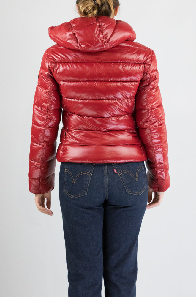 Giubbotto Save The Duck 70040 Dark Red da Donna d31470w love23 cosmary