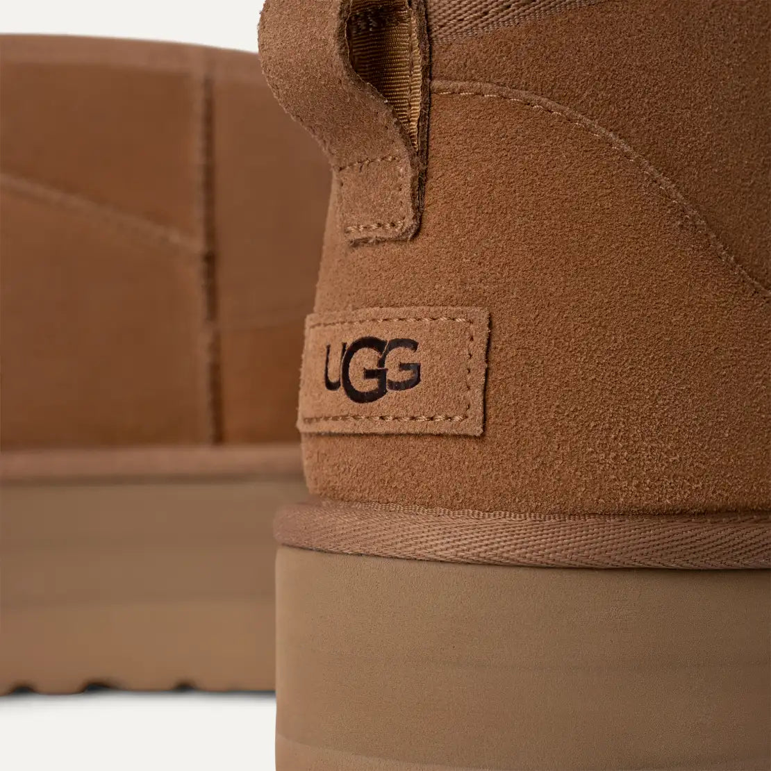 Scarpa Ugg Chestnut da Donna 1135092 classic ultra mini platform
