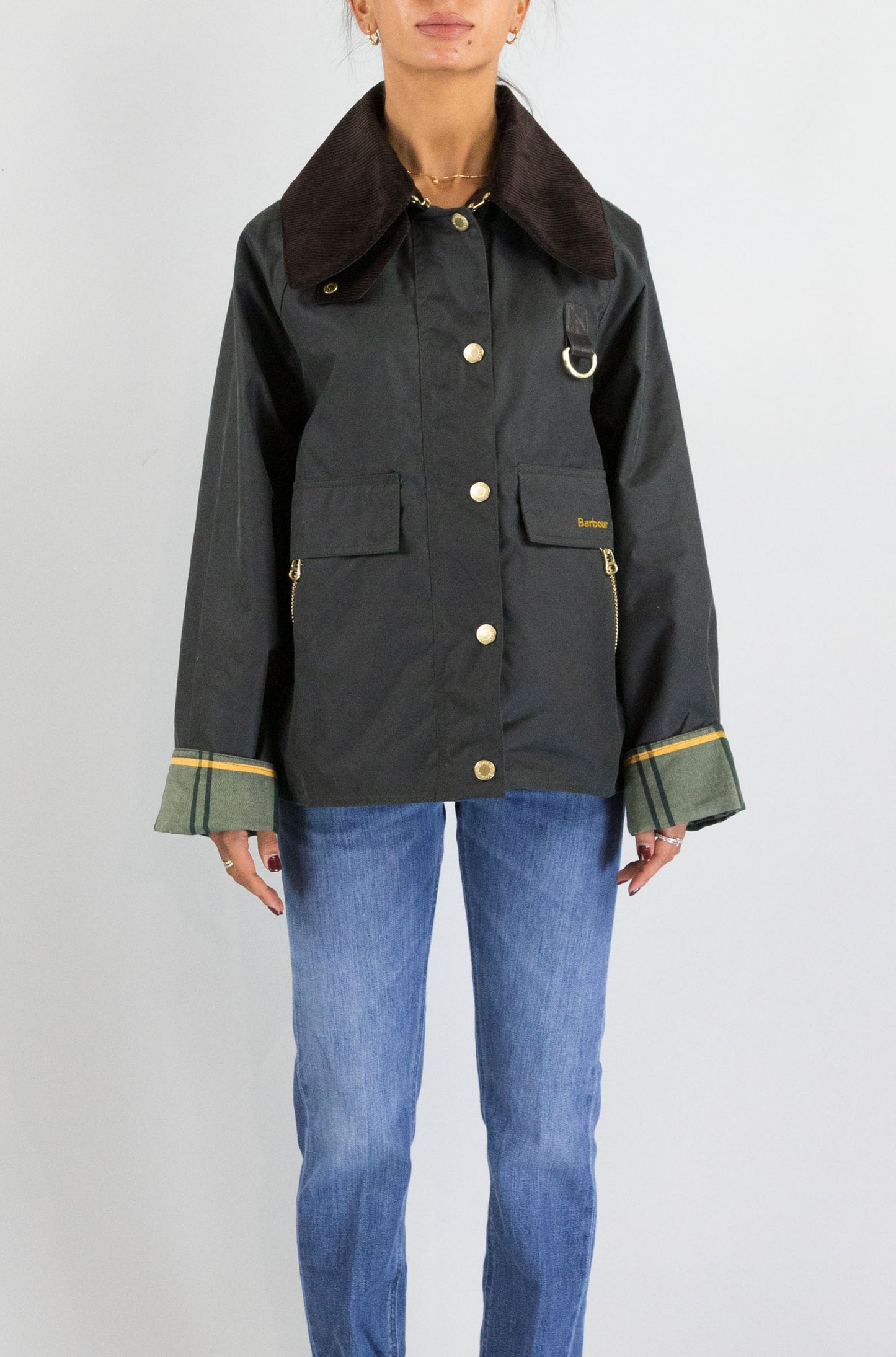 Giubbotto Barbour Sg51 da Donna lwx1333 catton wax
