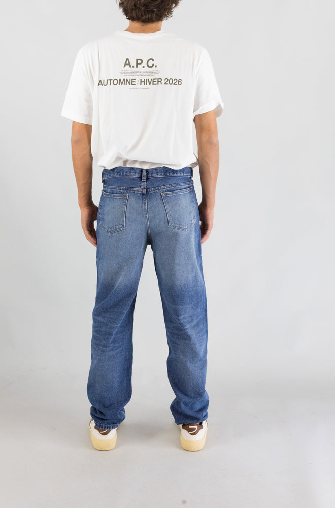 Jeans Apc Indigo Delave da Uomo cohad h09121 martin