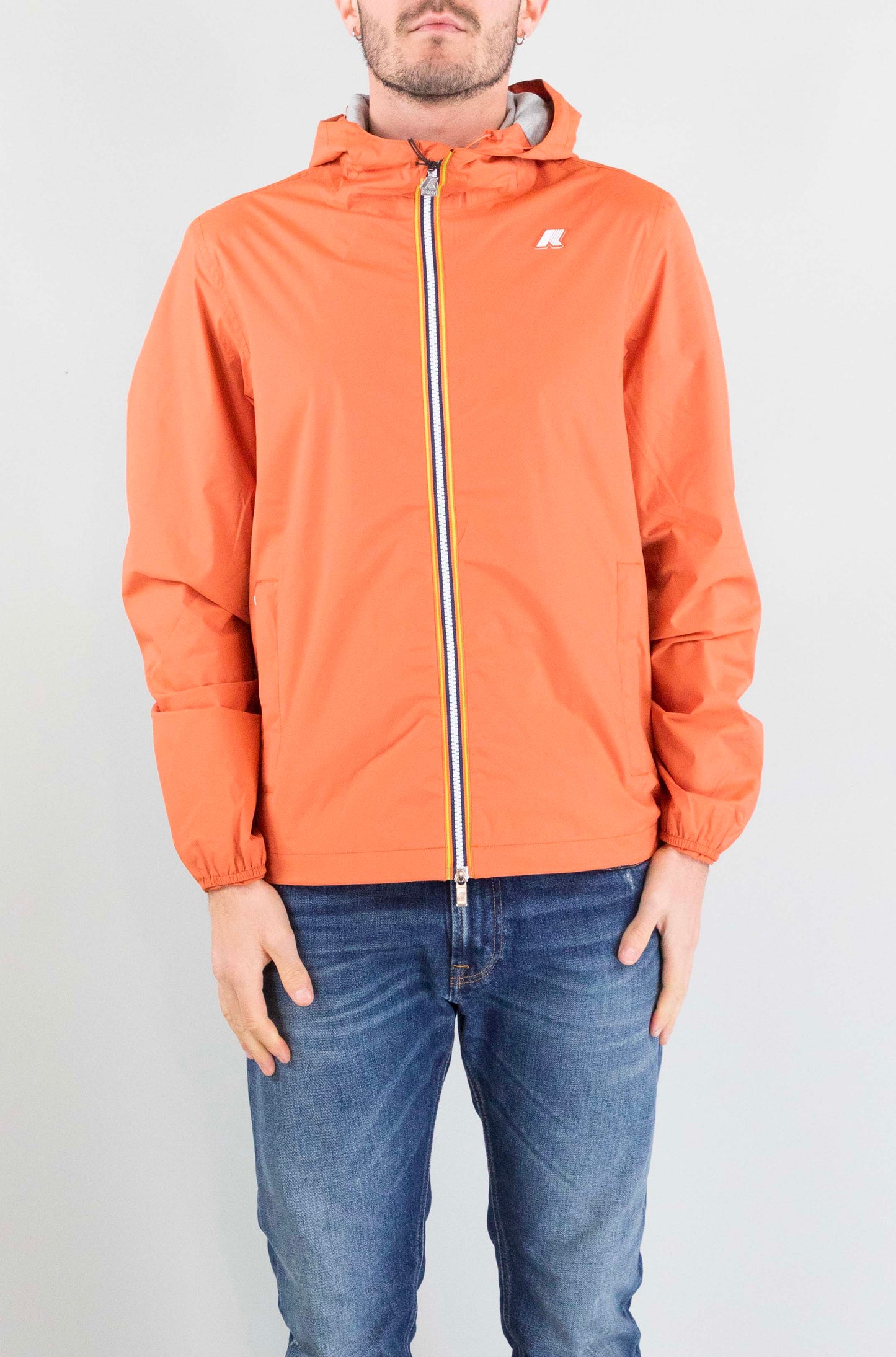 Giubbotto Kway 896 Orange da Uomo k3123uw jack stretch